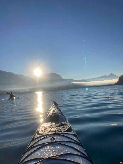 Chalet Mignon - Your Vacation Oasis At Lake Brienz Bonigen Luaran gambar
