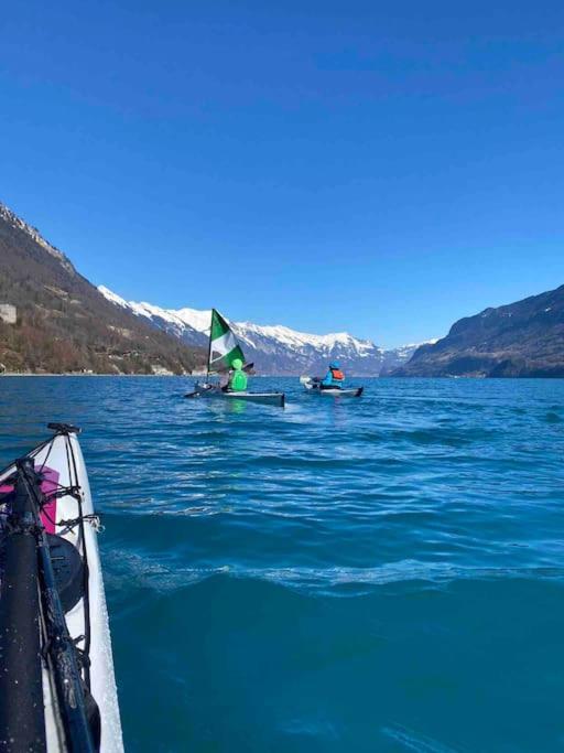 Chalet Mignon - Your Vacation Oasis At Lake Brienz Bonigen Luaran gambar