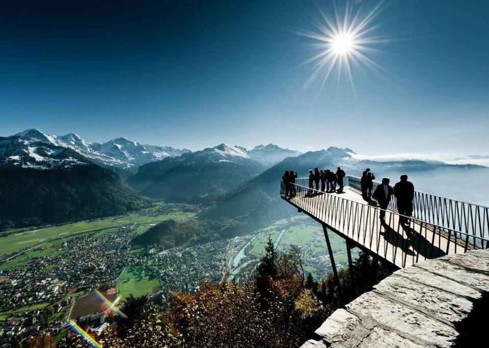 Chalet Mignon - Your Vacation Oasis At Lake Brienz Bonigen Luaran gambar