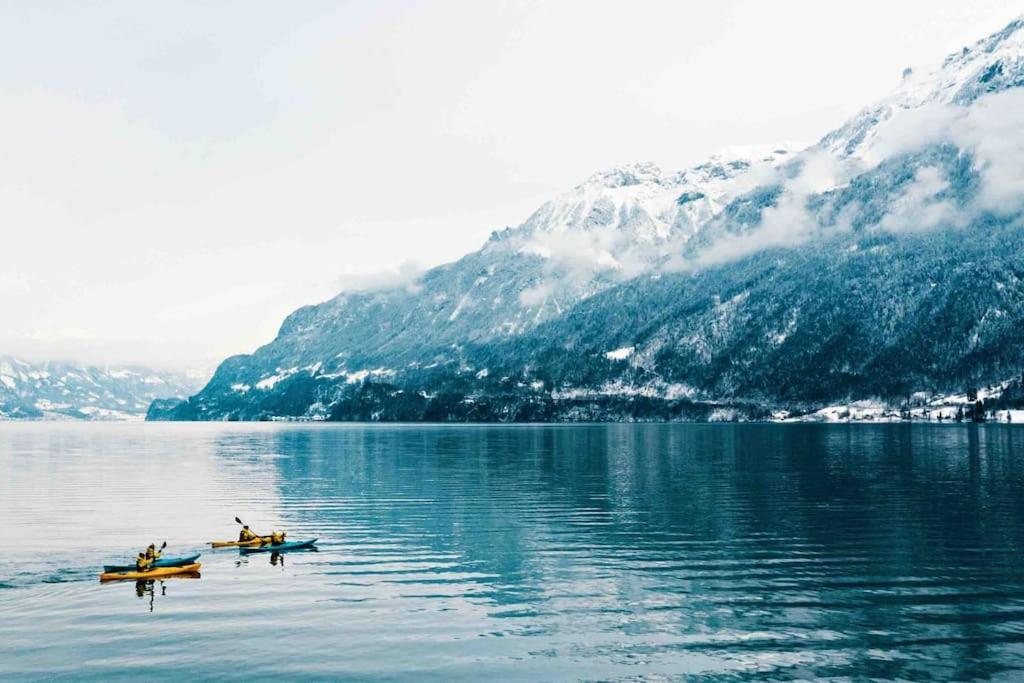 Chalet Mignon - Your Vacation Oasis At Lake Brienz Bonigen Luaran gambar